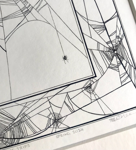 Cobweb of Trips - Ltd. Edition Prints - by Ellen Osborne