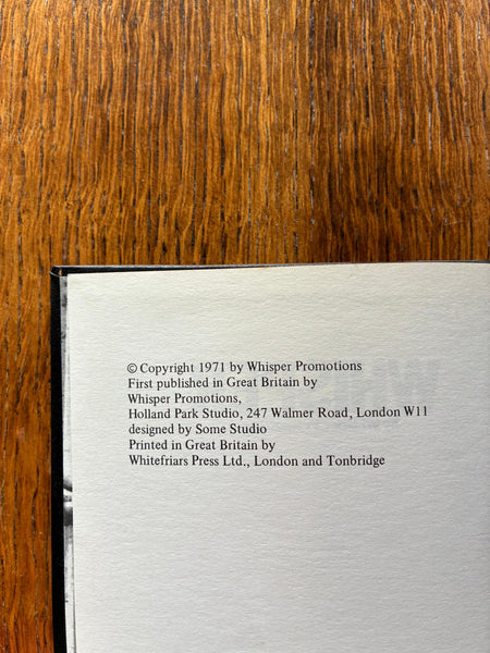 Whisper: A Psychedelic Timescript (1971) by Brian Barritt & David Ball
