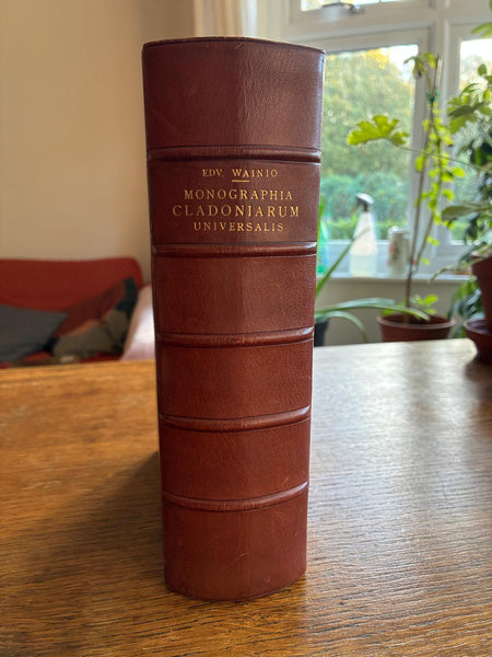Monographia Cladoniarum Universalis (1887-1897) by Edvard August Vaino