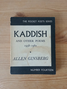 Kaddish and Other Poems 1958-1960 by Allen Ginsberg